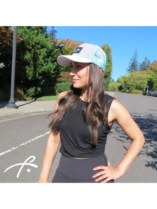 〽️Women Plam Beach Snapback Baseball Cap Beach Trucker Accessories Hats main image 7